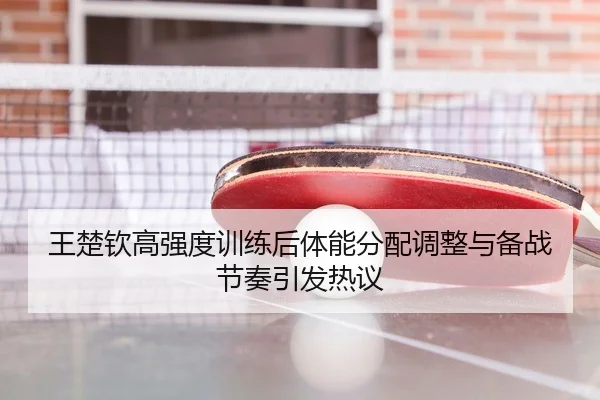 王楚钦高强度训练后体能分配调整与备战节奏引发热议